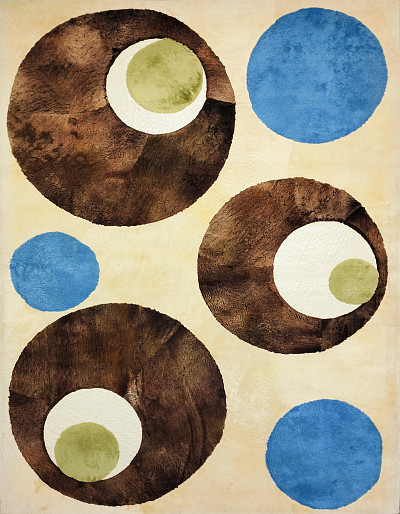 Ковёр 1,76х2,38 Эксантрик кожа Турция