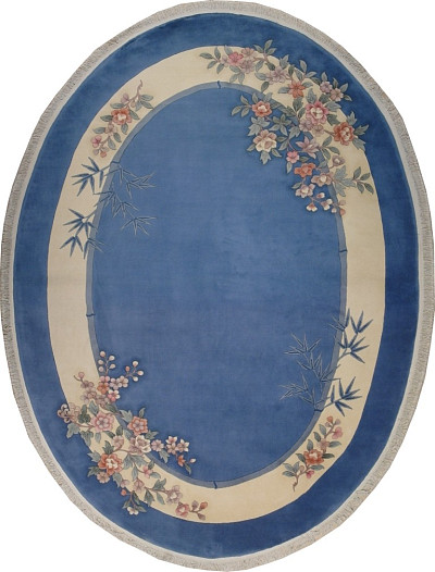 Ковёр 2,74х3,66 ШЕРСТЬ 90L 7180/207 овал