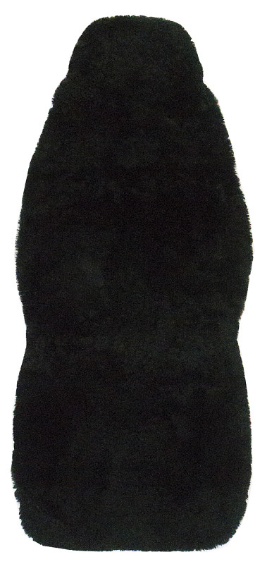 Авточехол на переднее сиденье из овчины Комфорт 16(черн)