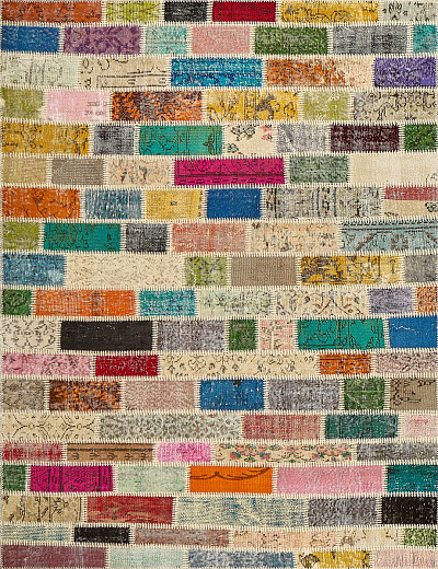 Ковёр 1,70х2,40 PAKISTAN  PATCWORK 3010