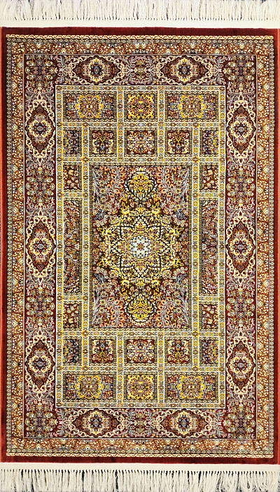 Ковёр 1,00х1,50 Э-Силк Гале Ганж Ред 2085