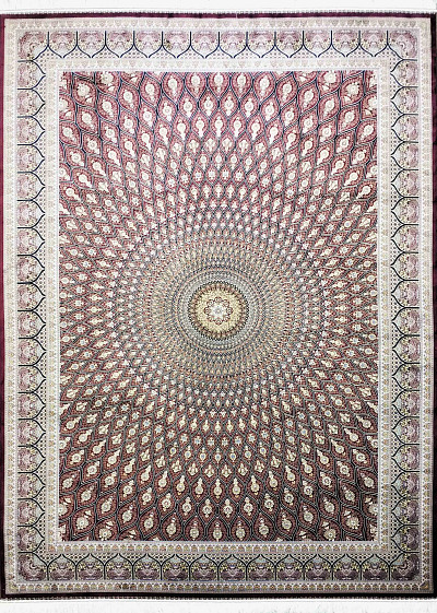 Ковёр 2,50х3,50 Qum G240 dark red