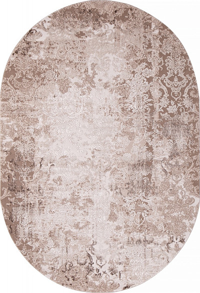Ковёр 0,80х1,50 ARMINA KARMEN HALI 03708A OVAL BROWN/BROWN (Турция)