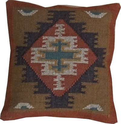 Чехол для думки 0,45х0,45 джут шерсть №1