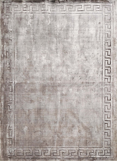 Ковёр 1,68х2,33 ОГL 123 V LUCKY Грек Грей вискоза 1198 Индия