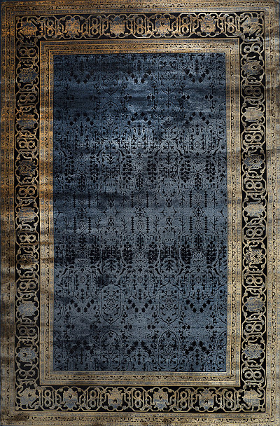 Ковёр 2,00х2,90 Valari 06463C yellow/navy blue