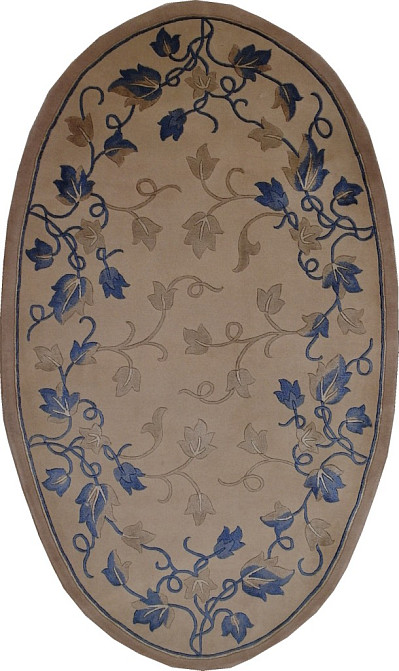 Ковёр 2,00х3,00 Тибет 150L+шёлк 1031 овал