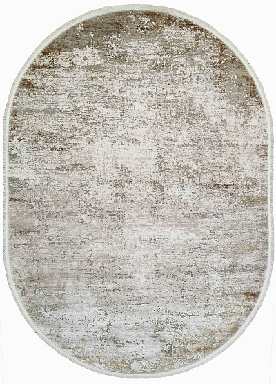 Ковёр 1,60х2,30 Lion 08069A ivory/grey овал