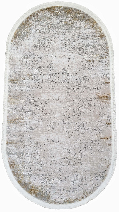 Ковёр 1,20х1,80 Lion 08069A ivory/grey овал