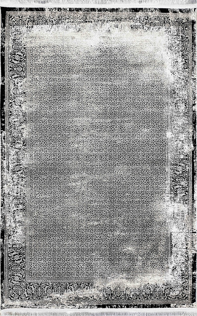 Ковёр 1,50х2,25 ГV01/2 диз. Black Opal black пр-во Иран акрил\бамбусилк