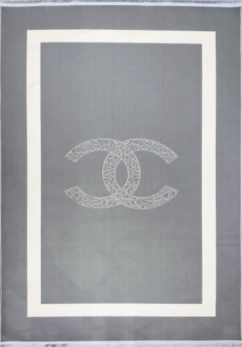Ковёр 2,00х3,00 ГV37/3 диз. Chanel grey пр-во Иран акрил/бамбусилк