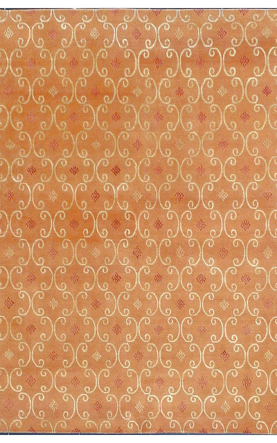 Ковёр 1,70х2,40 WH410049 шерсть,шелк оранж