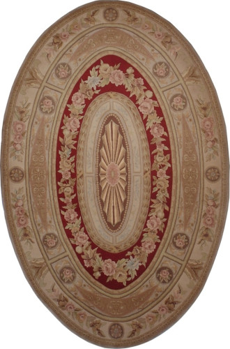 Ковёр 2,00х3,00 Савенери LT-02/379 овал