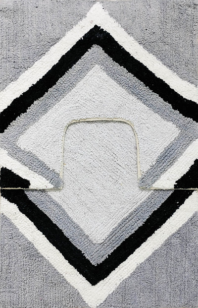 Коврики для ванной (комплекты) из2х (50х70,40х50) AV 517