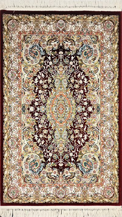 Ковёр 1,00х1,50 Соло Асатир Ред 2139