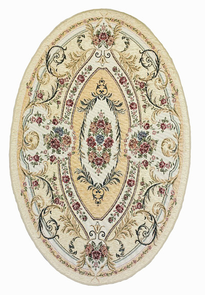 Ковёр 0,80х1,20 ROMANO CHENILLE DESIGN №D2 (oval)