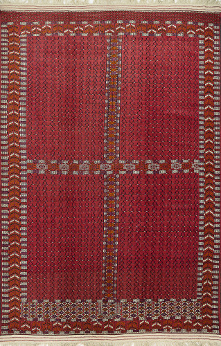 Ковёр 2,02х3,00 ГА 262 W/W ТЕКИН шерсть 1248 Туркмения