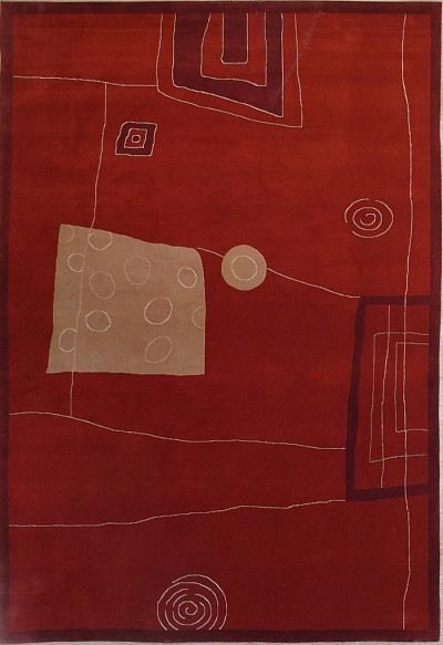 Ковёр 1,20х1,80 Тибет 100L+шёлк QH-1274C/ QS-BE4