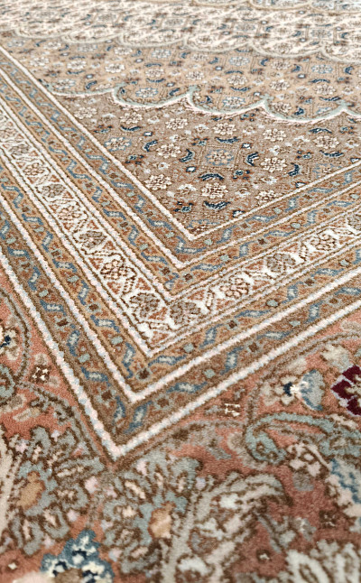 Ковёр 2,51х3,42 Tabriz Mahi PIROOZIAN 234418 500.000уз шерсть+шёлк осн.хлопок d.blue/copper Иран