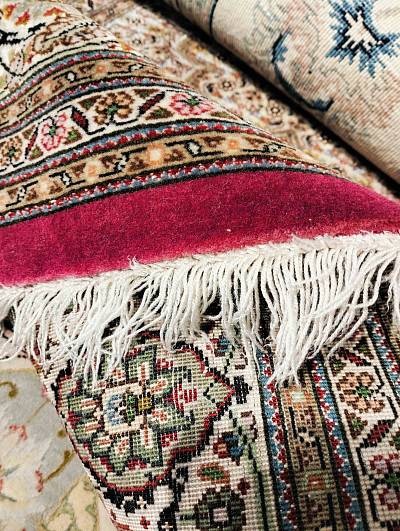 Ковёр 1,50х2,18 TABRIZ MAHI 201402 500.000уз шерсть+шёлк осн.шёлк Иран