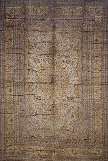 Ковёр 4,52х6,41 Medallion 0742 810.000уз. шёлк основа шёлк beige/beige Египет