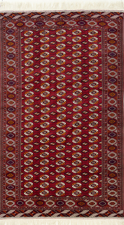 Ковёр 2,12х3,60 ГА 82 W/W ТЕКИН шерсть 1249 Туркмения