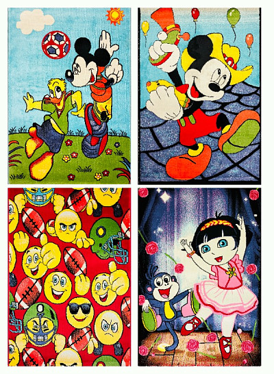 Ковёр 1,00х1,50 Шаханд детские 1005 полиэстер