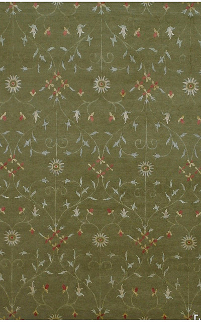 Ковёр 2,00х3,00 SHR610309 шерсть, шелк зеленый