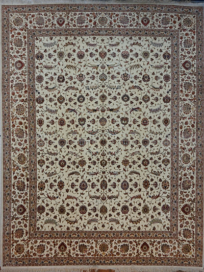 Ковёр 3,43х4,33 Tabriz Afshan 290052 500.000уз шерсть+шёлк Иран