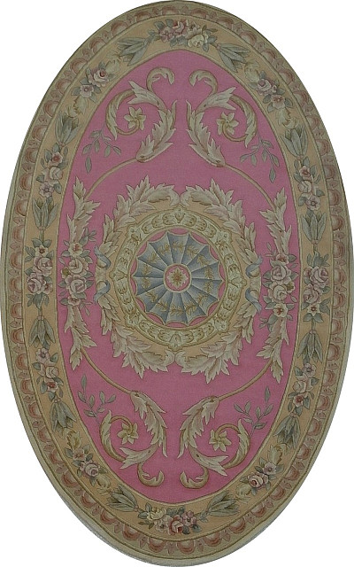 Ковёр 1,52х2,44 Савенери 146/214 овал