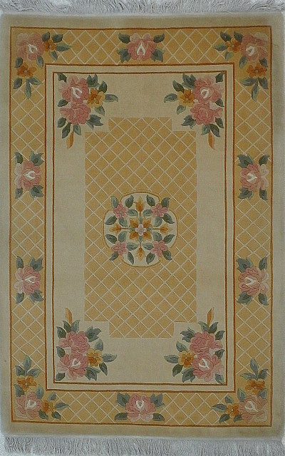 Ковёр 1,22х1,83 Версаль голд 100L №1