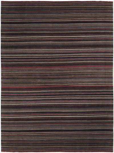 Ковёр 2,95х3,03 ОГ 131 W/V NC-3153  BK/BK Индонепал ш.с виск.