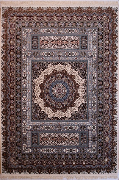 Ковёр 2,50х3,50 Э-Силк Мадар Крем 2089