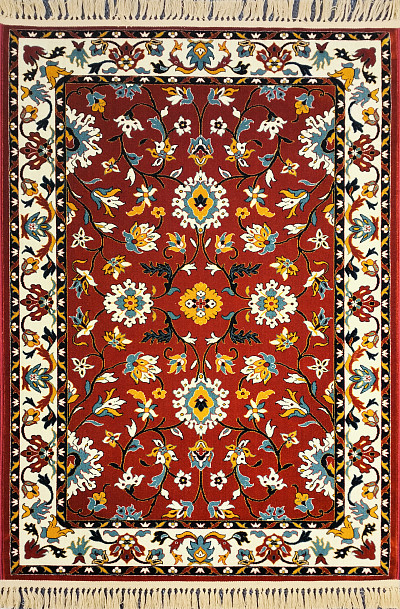 Ковёр 1,00х1,50 Keramatian Maral ред/крем 0361