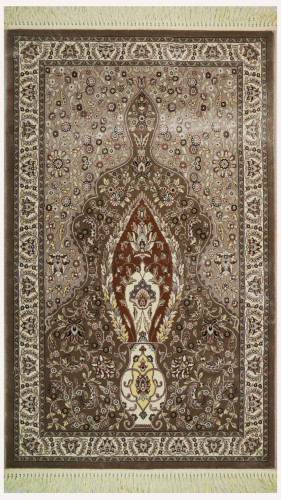 Ковёр 0,67х1,10 UNIQUE 0IS002 DARK GOLD PASTEL Namaz