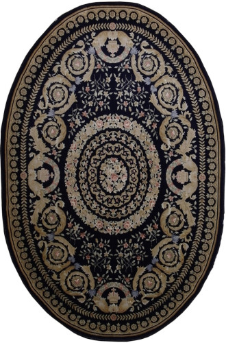 Ковёр 1,83х2,74 Версаль голд 100L F-031/320 овал