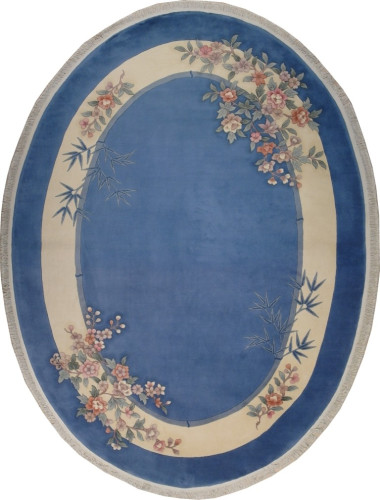 Ковёр 2,74х3,66 ШЕРСТЬ 90L 7180/207 овал