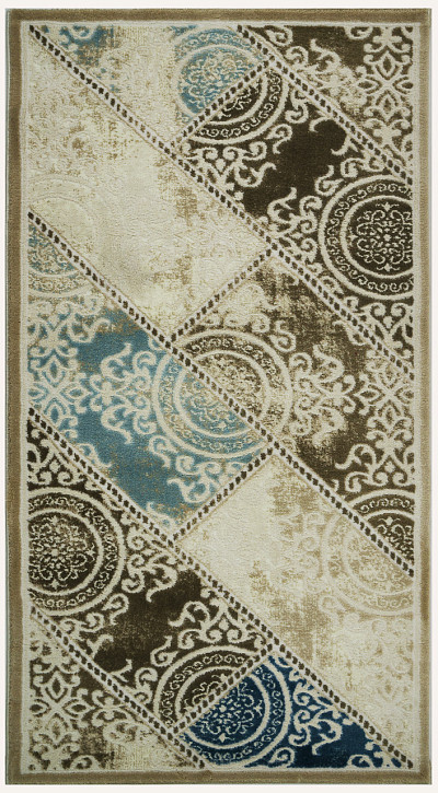 Ковёр 0,60х1,10 Сарай Классик 12503 A00 уайт