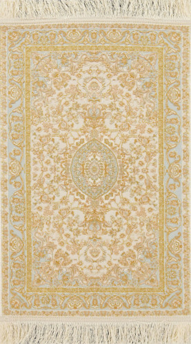 Ковёр 0,50х0,80 Исфахан 8004 Беж