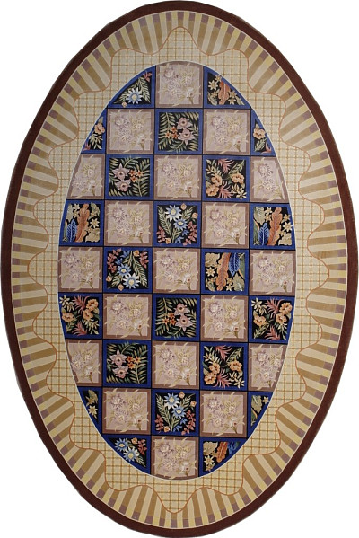 Ковёр 2,00х3,00 Файн Силк 120L YH08-003/6999 овал