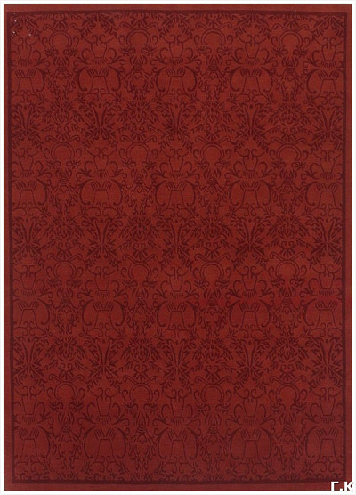 Ковёр 1,72х2,41 SHR410266 шерсть бордо