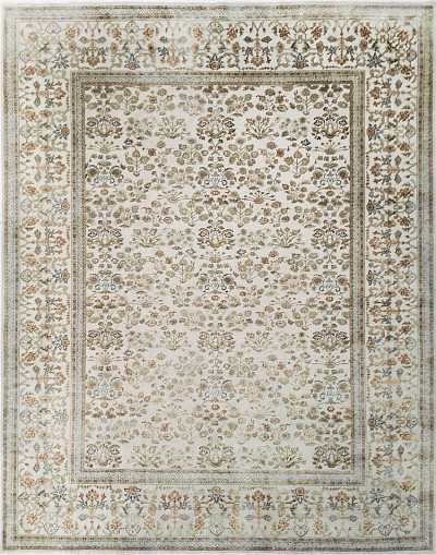 Ковёр 3,02х4,21 Авшан 1368 шерсть шелк на хлопке Индия