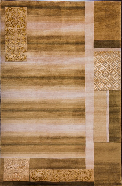 Ковёр 1,22х1,83 С.Вичини 150L+шёлк QH-211В