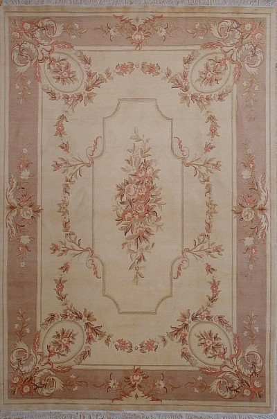 Ковёр 1,68х2,44 Версаль голд 100L+шёлк F-115/201