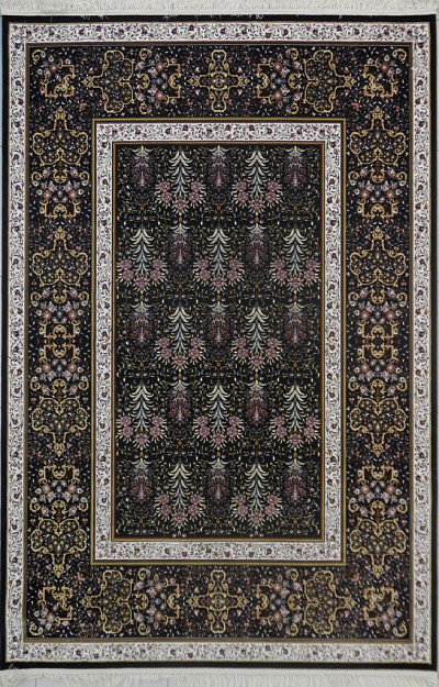 Ковёр 2,00х3,00 Э-Силк Атиг Блек 2065