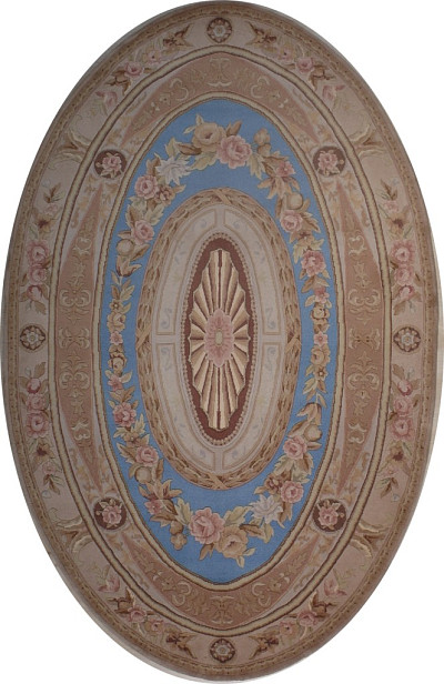 Ковёр 1,83х2,74 Савенери LT-02/207 овал