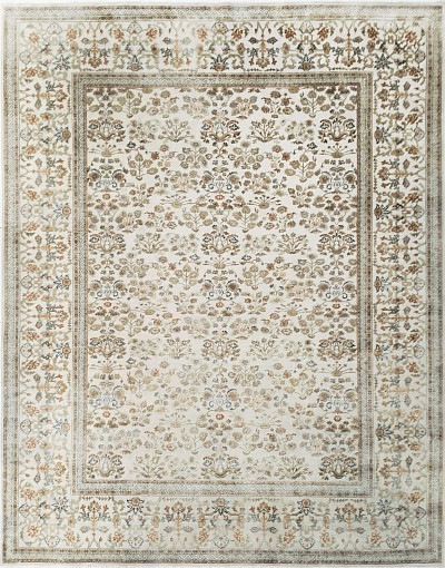 Ковёр 2,47х2,99 Авшан 1365 шерсть шелк на хлопке Индия