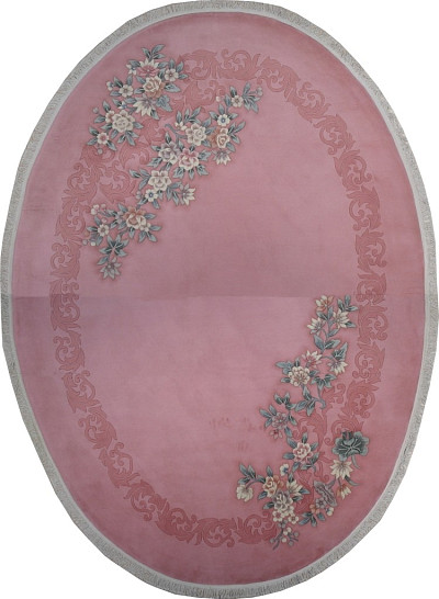 Ковёр 2,74х3,66 ШЕРСТЬ 90L 7180/214 овал