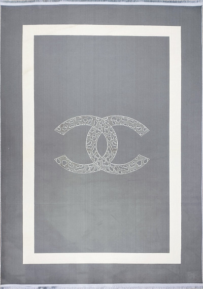 Ковёр 2,50х3,00 ГV37/4 диз. Chanel grey пр-во Иран акрил/бамбусилк