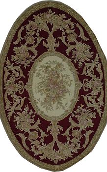 Ковёр 1,83х2,74 Савенери 145B/379 овал